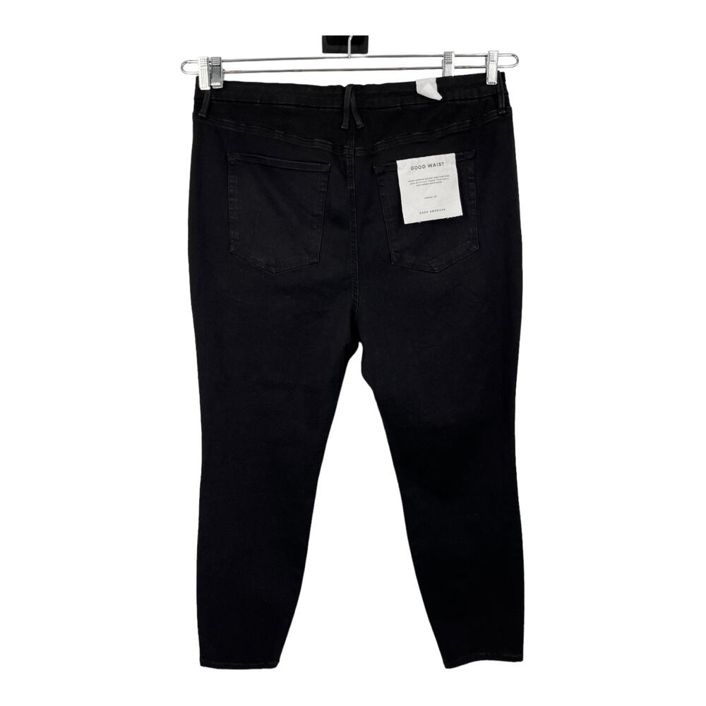 Good American GWRB961TNA Good Waist skinny jeans black plus size 24 - Picture 6 of 7